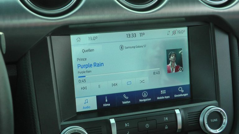 Ford Mustang Bullitt Display Audio